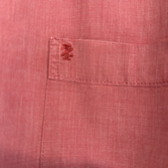 Men’s long sleeved Izod in a “ heathered” red. 💯 cotton. So 2XLT. Like new! - Picture 5 of 9